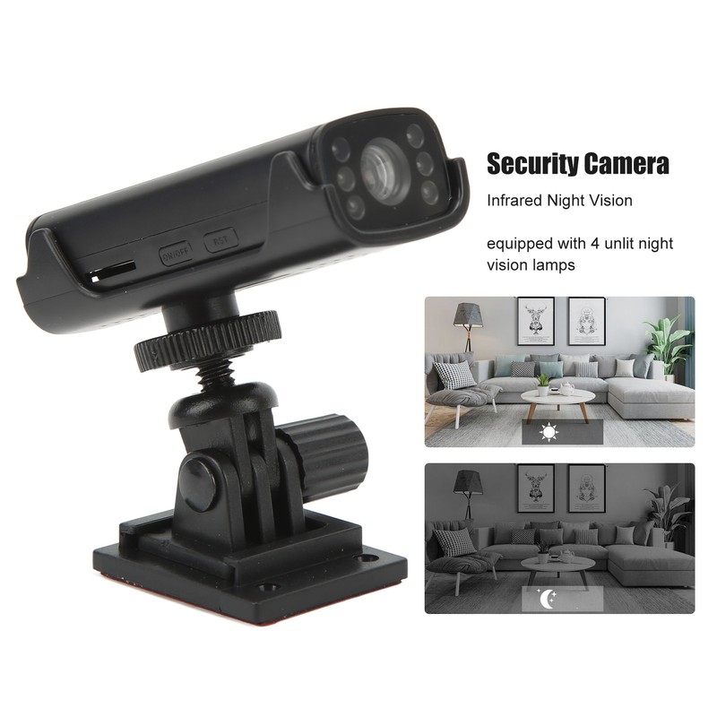 1080P WIFI Security Camera Wireless Infrared Night Vision 500mAh Mini