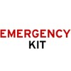 CafePress Emergency Kit Rectangle Bumper Sticker Car Decal