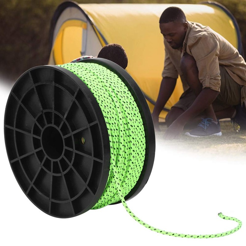 Fauitay Tent Rope Safety 13×13×6 High Density 2.5mm Multifunctional Camping
