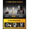 FAHREN 9005 H11 Fog Light Bulbs Combo & H8 HB3