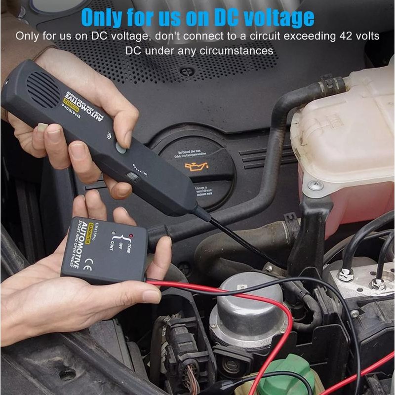 Automotive Circuit Tester, Tracer Wire Short Circuit Finder DC 6-42V