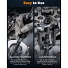 12pcs Motorcycle Blind Hole Collet Bearing Puller Set, Internal Bearing