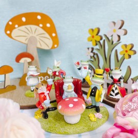 DAIKAI 73772 Copeau Alice White Rabbit Taro, 1.8 x 1.3 x 2.1 inches (4.5 x 3.4 x 5.3 cm)