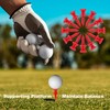 hzfengsheng Red Golf Tees Plastic Golf Tees Golf Pegs for