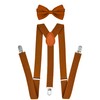 trilece Suspenders Bow Tie Set For Men - Adjustable Size