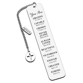 Easter Basket Stuffers for Girls Boys Book Lovers Bookmark First Communion Gifts for Girls Boys Teens Christian Confirmation Gifts for Women Men Bookmarks for Girls 1st Communion Bible Baptism