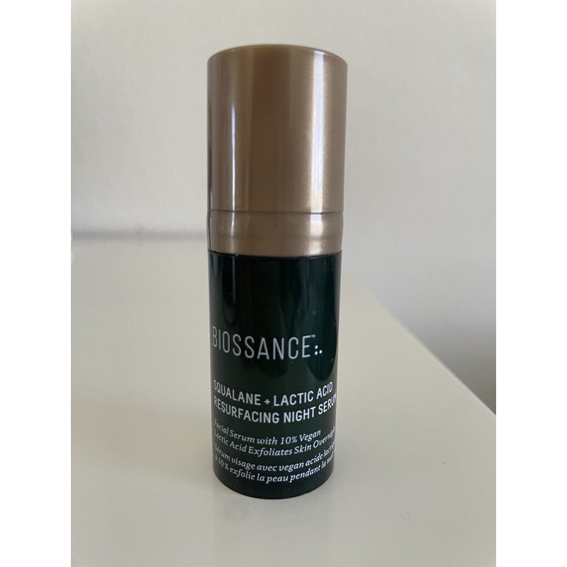 Biossance Squalane + 10% Lactic Acid Resurfacing Serum 10ml /