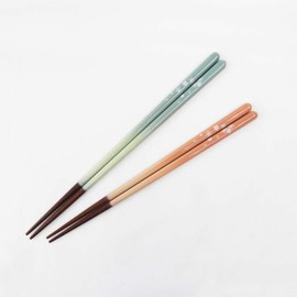 Ishida 63187 Fujimi Cherry Blossoms Chopsticks with Paulownia Box, Dishwasher Safe, Non-slip Treatment, Made in Japan