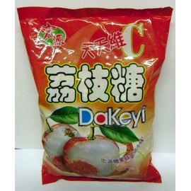 Lychee Candy (Dakeyi/50-ct) - 13oz (Pack of 1)