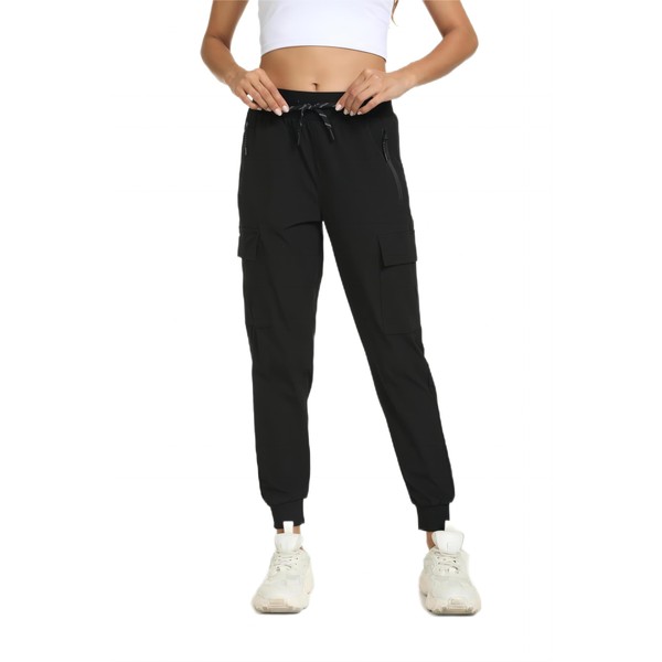 Rrosseyz Womens Cargo Pants with Pockets-Lightweight Quick Dry Waterproof Hiking
