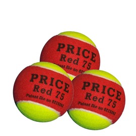 THE ORIGINAL MINI RED TENNIS BALL PRICE RED75 (SET OF 3)