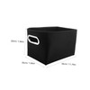 BUGUUYO 2 pcs Felt Storage Bins Lightweight Containers for Organizing