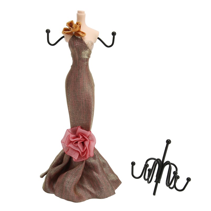 Jewelry Display Stand Ring Necklace Holder Model Figurine Home Decoration