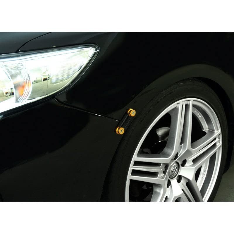 Xotic Tech JDM Quick Release Fasteners Compatible with Car Bumpers