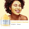 ANAIRUI Turmeric Clay Face Mask - Rose Pink Clay Facial