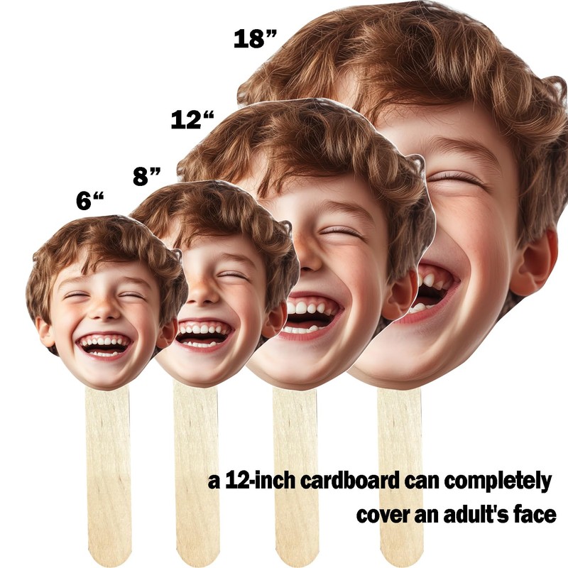 1 Pc, Custom Big Head Cutout for Kid | Fun
