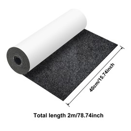 Cat Scratching Mat Self-Adhesive Cat Scratcher Carpet 78.7 x 15.8 Inch DIY Climbing Cat Scratcher Pad Cat Tree Shelves Cover Trimmable Cat Scratch Furniture Protector for Home Furniture Couch Sofa