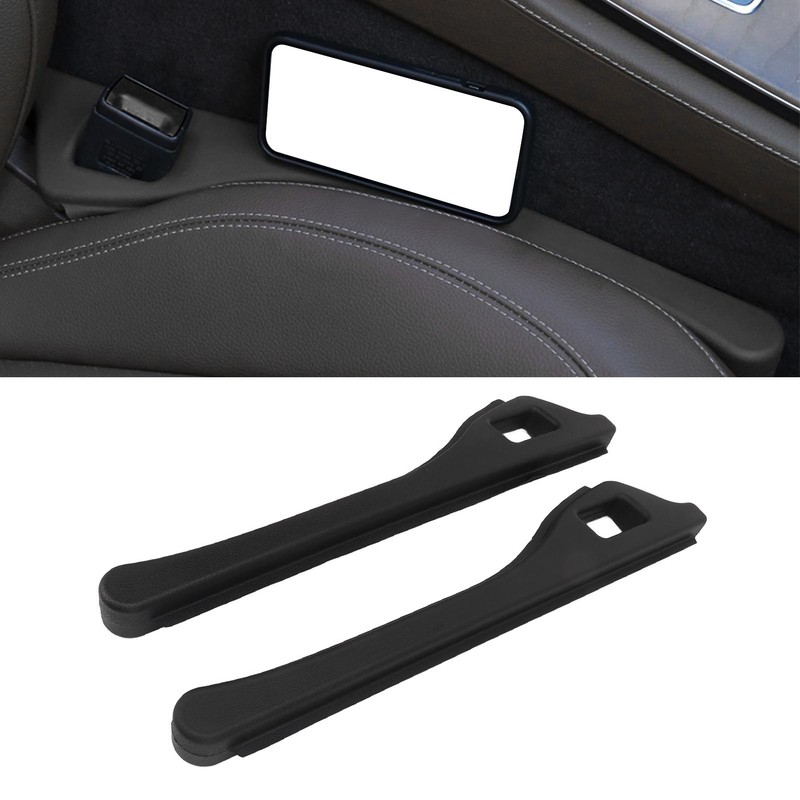 2Pcs Car Seat Gap Filler Dropping Prevention Waterproof Console Side