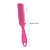 LALAFINA Hair Styling Comb Double-Sided Haircut Scissors Stainless Steel Hair