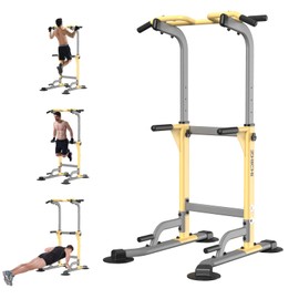 Z ZHICHI Pull-Up Dip Station Pull-Up Chin-Up Weight Capacity 350LBS