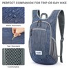 G4Free 10L/15L Mochila Senderismo Ligero Packable Senderismo Daypack Pequeño Viaje