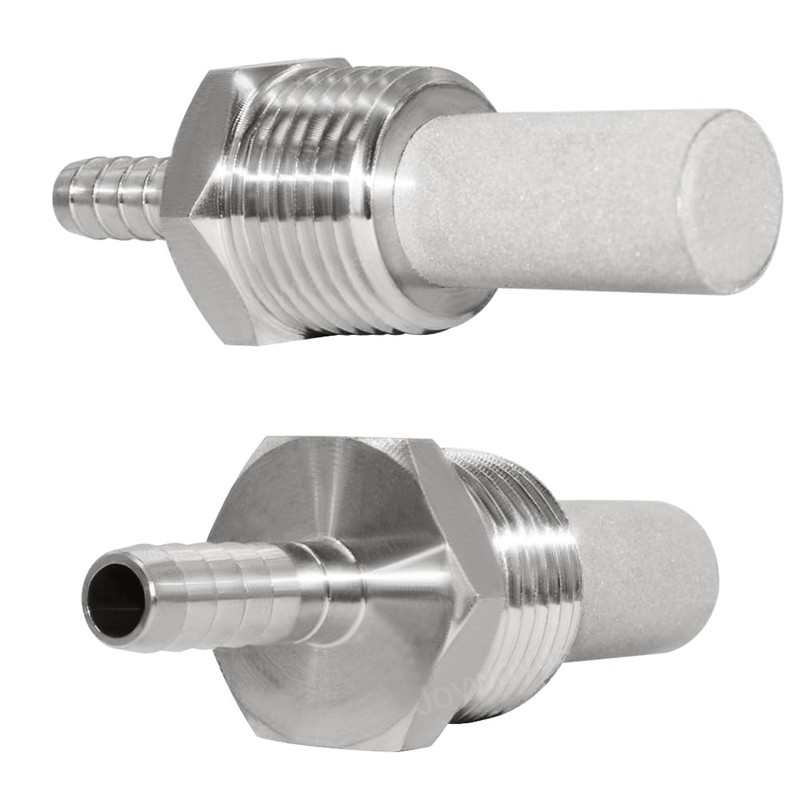 Joywayus 0.5 Micron Stainless Steel Aeration Stone Inline Oxygenation Diffusion