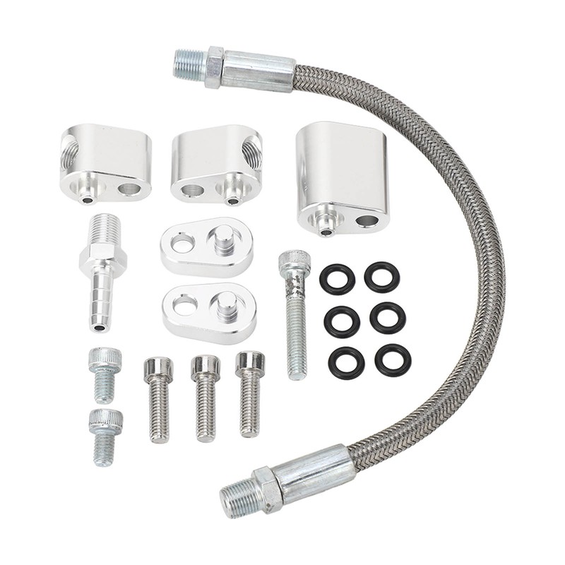 Coolant Crossover Hose Kit Rugged Stable Reliable Anti Aging Throttle