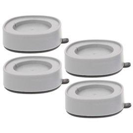 Mipcase 4pcs Anti-Slip Washing Machine Feet Pads for Vibration Reduction Adjustable Height Washer Stabilizer Noise Cancelling Leveling Cushions Universal Fit