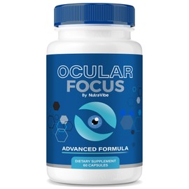 Ocular Focus Capsules – Daily Eye Support Formula with a Clean, Natural Blend for Vision, Eye Focus & Visual Comfort | Gentle, Easy-to-Swallow Pills for Everyday Eye Wellness (60 Capsules)
