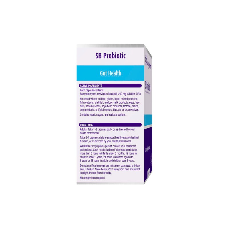 Henry Blooms SB Probiotic Gut Health 60 Vegetarian Capsules