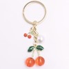 jtkdxqs Cherry Bag Charm Cherry Keychain Accessory for Purses and