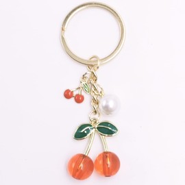 jtkdxqs Cherry Bag Charm Cherry Keychain Accessory for Purses and Bags Charm,Style 3