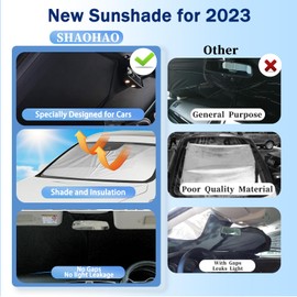 SHAOHAO Compatible with Dacia Duster 2 2018-2023 2024 Sun Visor Silver Coated Fabric Foldable Sun Visor UV and Heat Protection Sun Visor Windscreen Accessories Dacia Duster