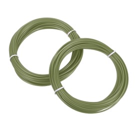 sourcing map 2 Pcs 3D Pen Filament, 1.75mm Dia 33ft Length PLA 3D Printing Pen Filament Refills for 1.75mm 3D Printing Pen, Army Green
