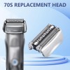 73S Serie7 Elektrorasierer Ersatzkopf,Kompatibel mit Br-aun Series7, 5018s/5049s/5050cs/ 5762/5764/6020s/ 6040cs/6072cc/6075cc/