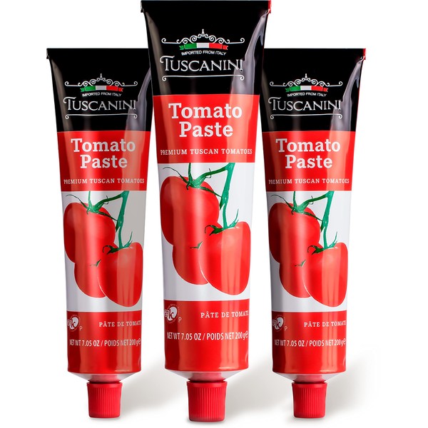 Tuscanini Tuscanini Premium Double Concentrated Tomato Paste Tube, 7.5oz (3