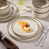 Herogo Dinnerware Dishes Sets for 4, 12 Pieces Ceramic Plates