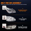 Nilight D3S HID Headlight Bulbs, Super Bright D3S HID Bulb