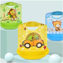 Unbranded Detachable Baby/toddler Silicone Bibs