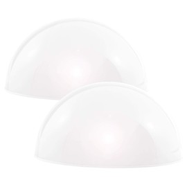 Lunartec Solar Hemisphere: Set of 2 Solar Light Half-Sphere with White LEDs and Automatic Twilight (Outdoor, Pond, Floor Light)