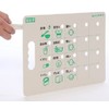 Finger Board with Turbid Sound Chart, Language Disorders, Includes Finger