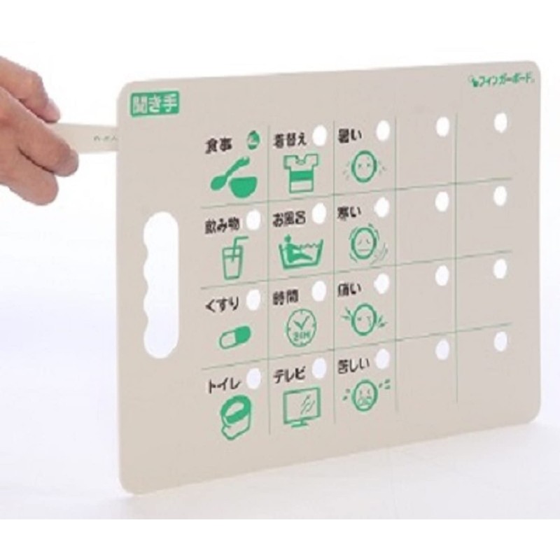Finger Board with Turbid Sound Chart, Language Disorders, Includes Finger