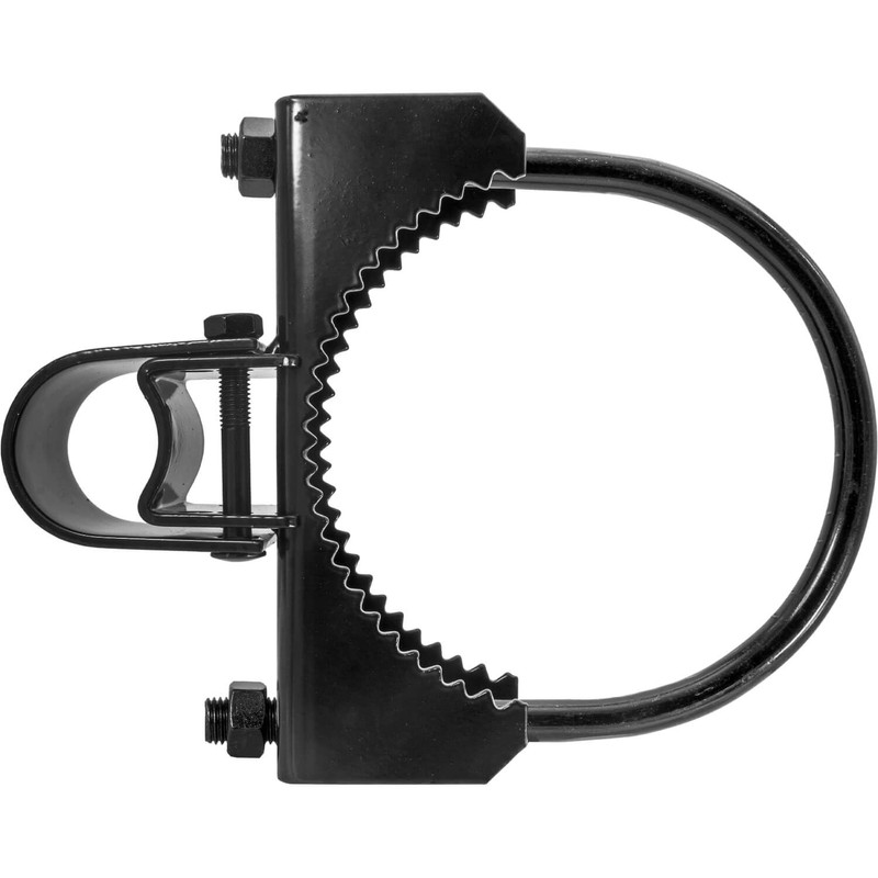 Black 6-5/8" x 1-5/8" or 1-7/8" Bulldog Hinge - Powder