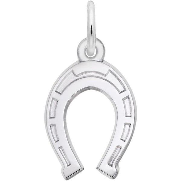 Rembrandt Horseshoe Charm - Metal - Sterling Silver