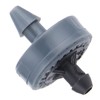 YUMILI 100PCS/Bag 4L Irrigation Dripper,Drip Irrigation Pressure Compensating Emitter Irrigation
