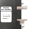 Amasideca 15 Pack Champagne Bronze Kitchen Cabinet Knobs Cabinet Knobs