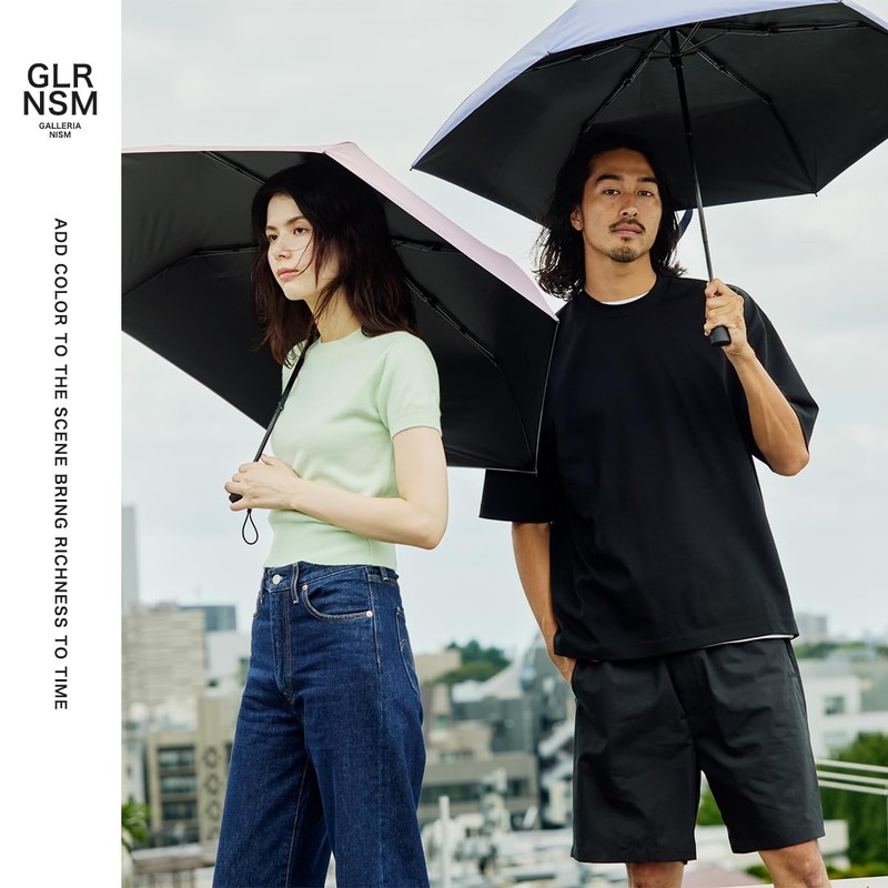 Waterfront LESS IS MORE ZENTENKOU Folding Umbrella, 21.7 inches (55