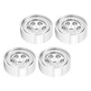 4pcs 1.3 Inches Wheels Rim Aluminum Alloy 6 Holes Wheel