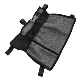 TOVINANNA Folding Walker Storage Bag Oxford Cloth Cup Holder Senior Accessory Wheelchair Armrest Pouch