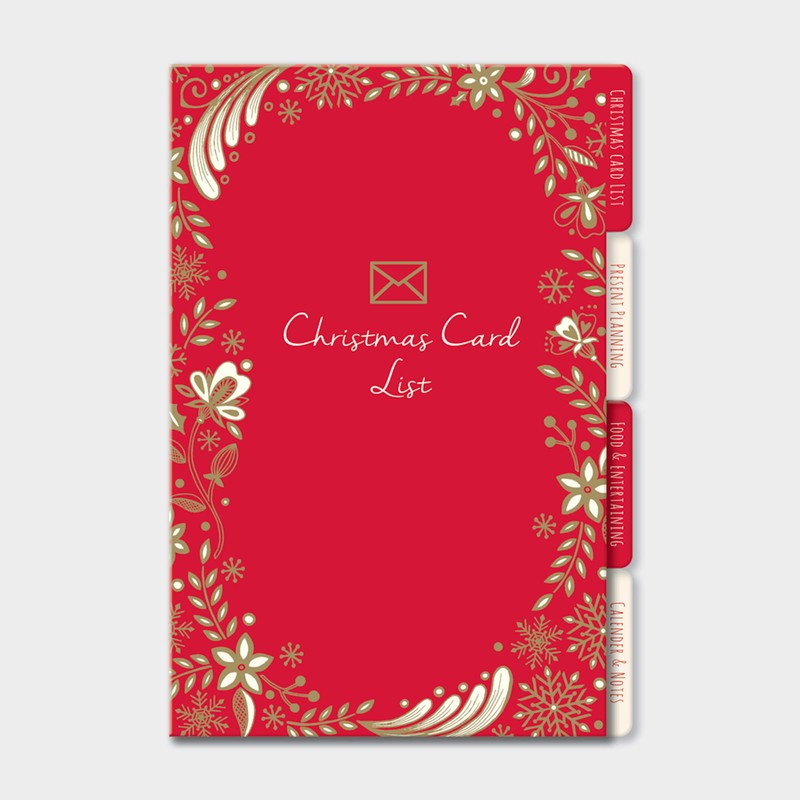 Rachel Ellen A5 Christmas Organiser Book - 5 Year Planner